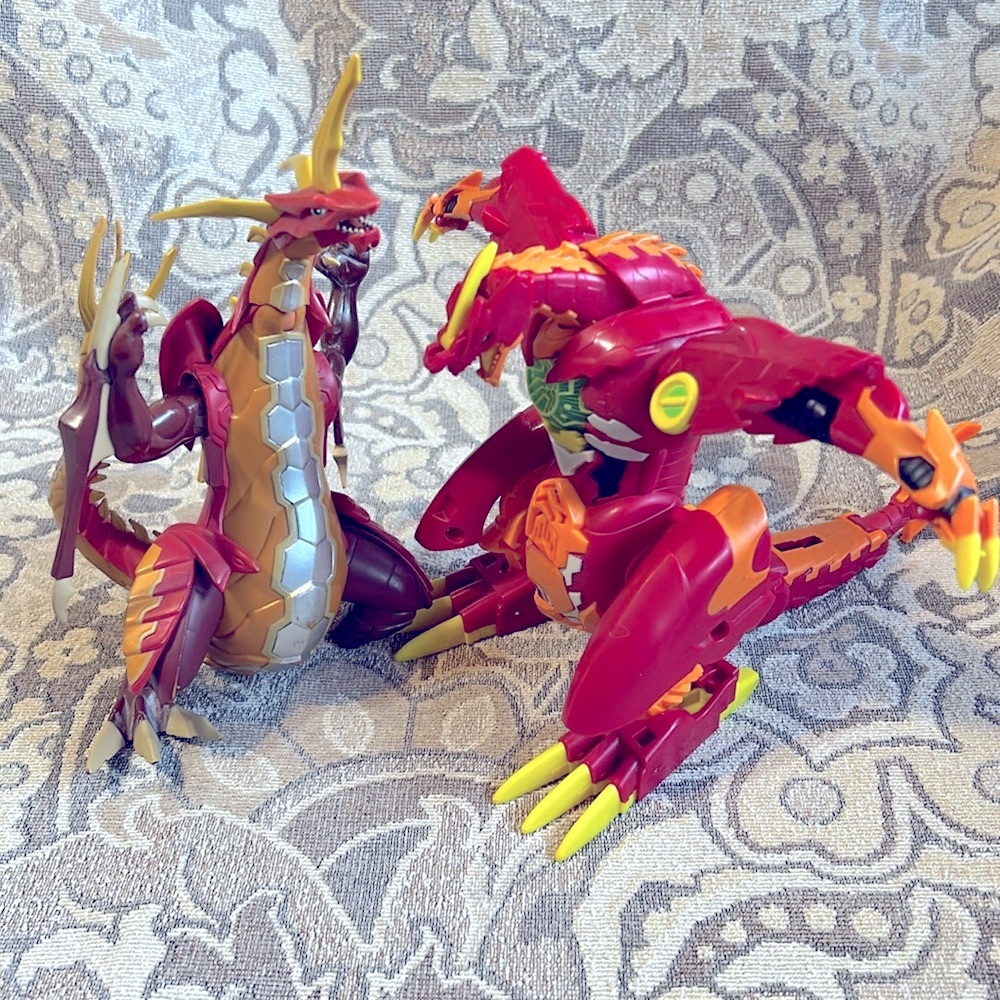 Bakugan Dragonoid Maximus, Spin Master Bakugan Red Dragon *Flaw